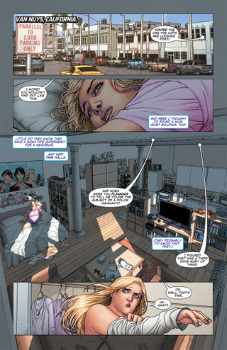Illustration for article titled Exclusive Valiant preview: Faith grows up with her own solo miniseries